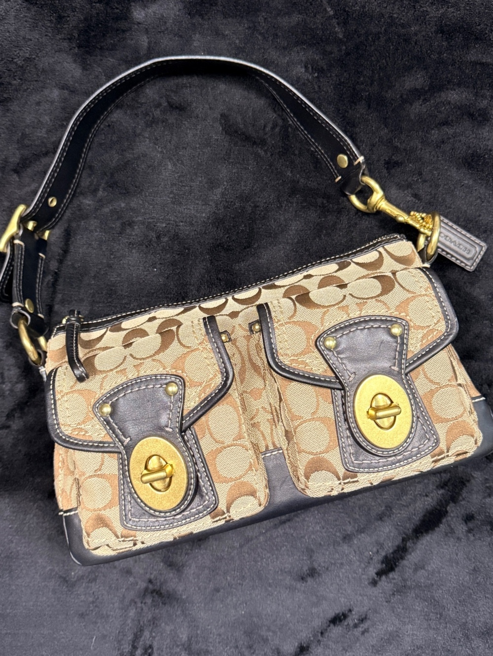 Coach Y2K Legacy Double Turnlock Satchel [COPY] [COPY]